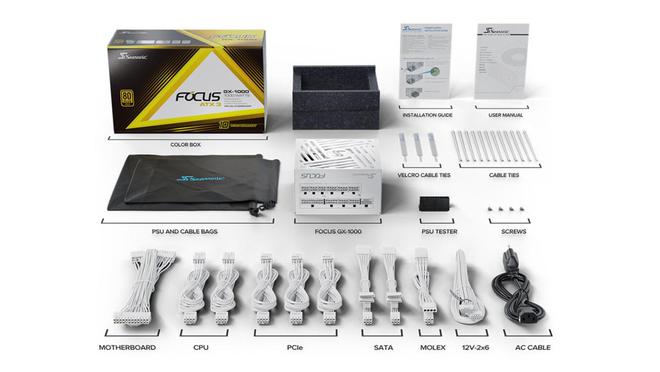Pg电子游戏：海韵带来FOCUSV4系列电源：支持ATX31OptiSink高效导热技术黑白双色(图3)