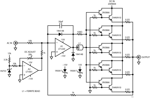 Pg电子游戏平台：线nV√Hz噪声和120dB电源抑制(图10)