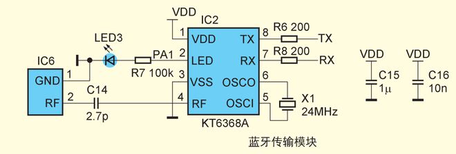 Pg电子游戏平台：基于STM32F030的无线电子温度计（上）(图8)