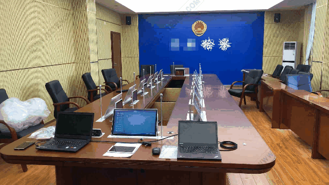 Pg电子游戏：腾中智能会议系统应用于某金融机构(图2)