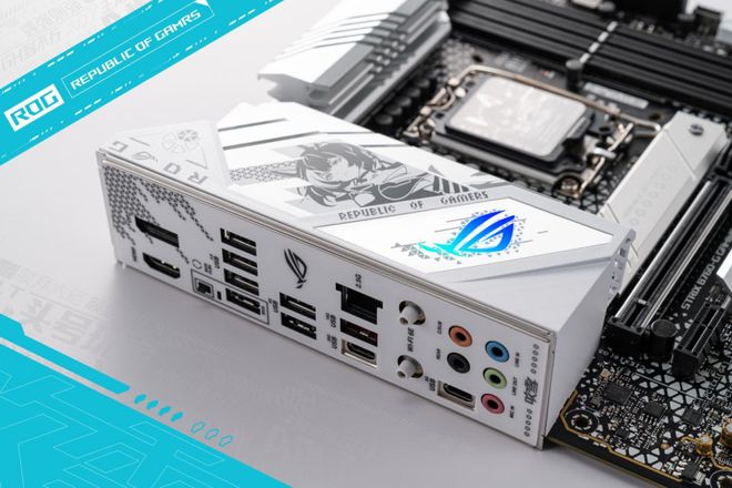 Pg电子平台：ROGSTRIXB760-GGAMINGWIFIS小吹雪主板测评(图9)