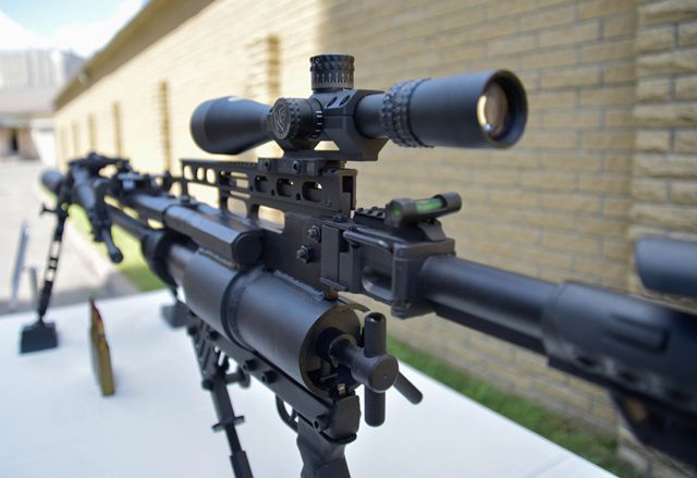 Pg电子游戏平台：乌克兰PG-145“暗夜猎手”反器材武器开发公司：这是步兵炮(图5)