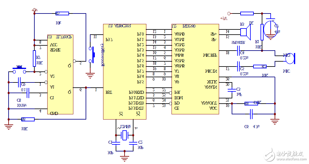 Pg电子游戏：低功耗MCU电子电路设计图集锦TOP12—电路图天天读（110）(图21)