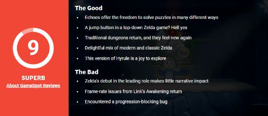 Pg电子游戏：《塞尔达智慧的再现》GS9分：新机制能与经典共