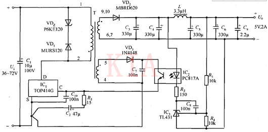 Pg电子游戏平台：【电路图收藏】5V电子开关电路图分享-KIAMOS管(图3)