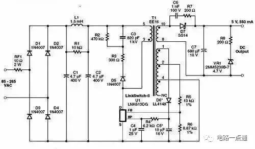 Pg电子游戏：超详细的常见电源电路图及原理讲解！(图10)