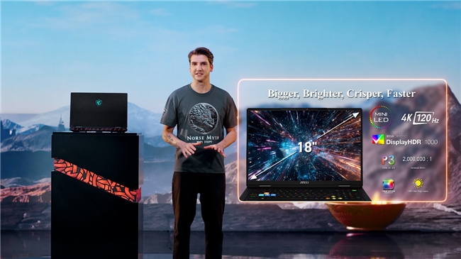 Pg电子游戏平台：微星在MSIology：龙魂铸造制霸战场新品发布会推出全新RTX50系列笔记本电脑(图4)