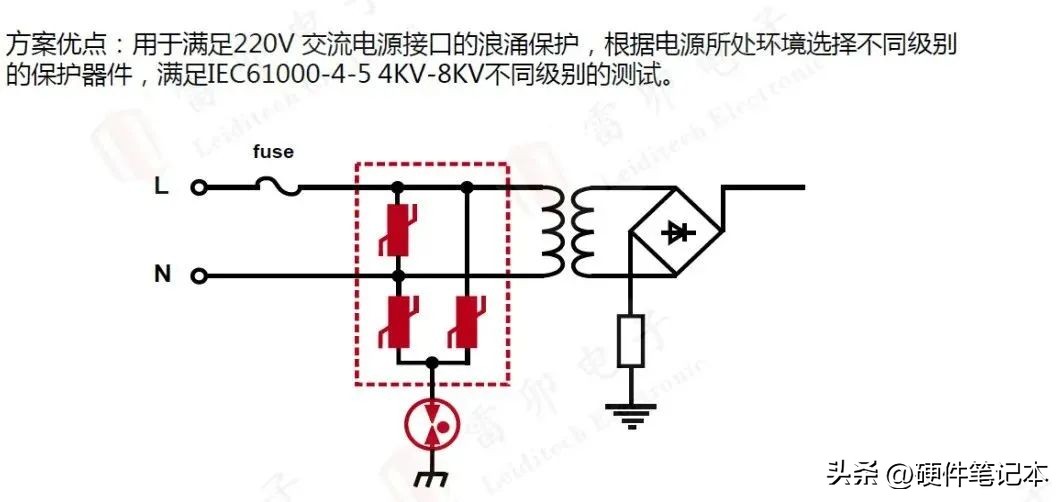 Pg电子平台：如何设计EMC浪涌保护电路？从原理到选型(图10)