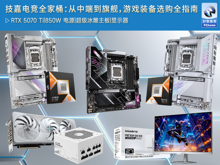 Pg电子平台：技嘉电竞全家桶：从中端到旗舰游戏装备选购全指南