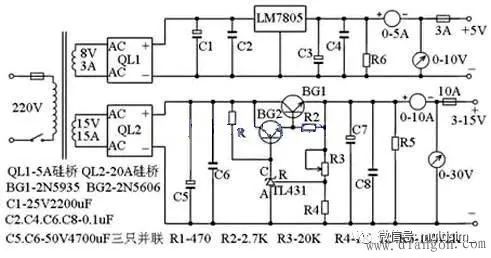 Pg电子游戏：常见电源电路图及工作原理讲解(图2)