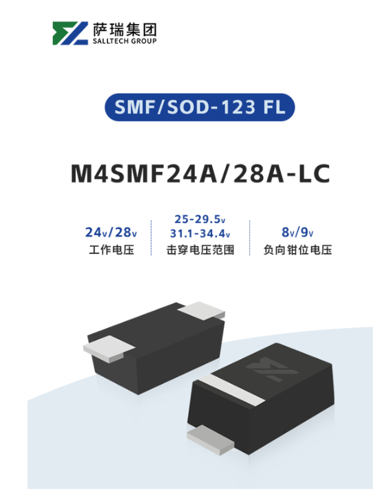 Pg电子平台：钳位电压最低可达7V！萨瑞微TVS新品为快充芯片穿上“精准防弹衣”(图1)